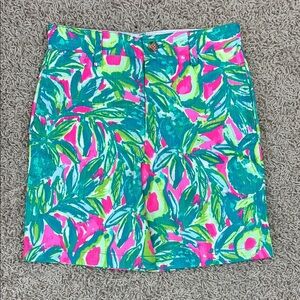 NWT Lilly Pulitzer guac and roll boys Beaumont shorts sz 5